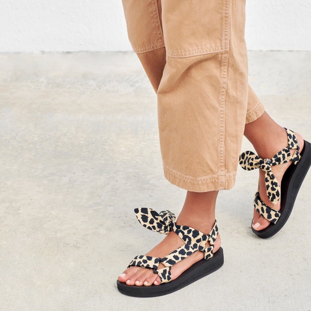 Loeffler Randall Maisie Sporty Sandal Leopard